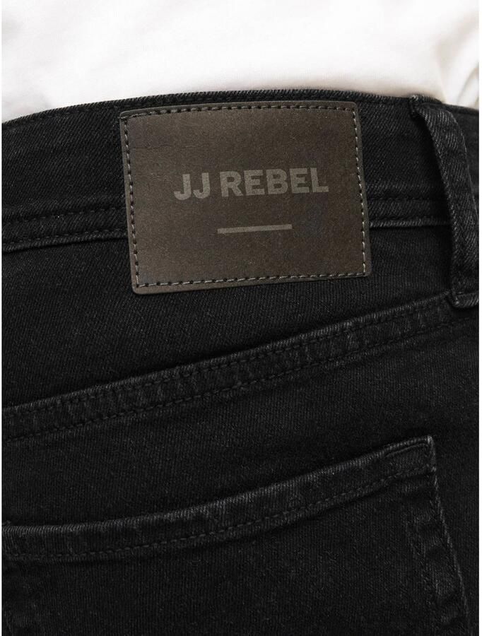 JJ REBEL slim fit jeans JREBLUKE black denim - Foto 2