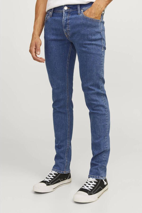 JJ REBEL slim fit jeans JREBLUKE blue denim