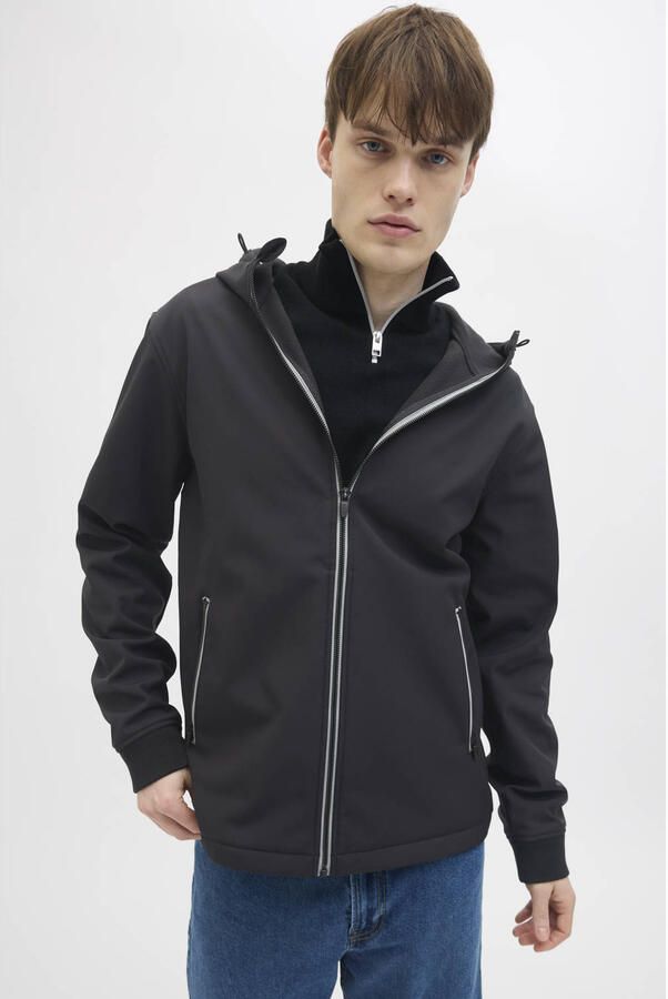 JJ Rebel Wood Softshell Jas Heren - Foto 2