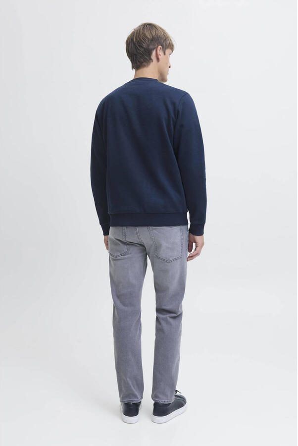 JJ REBEL sweater donkerblauw - Foto 3