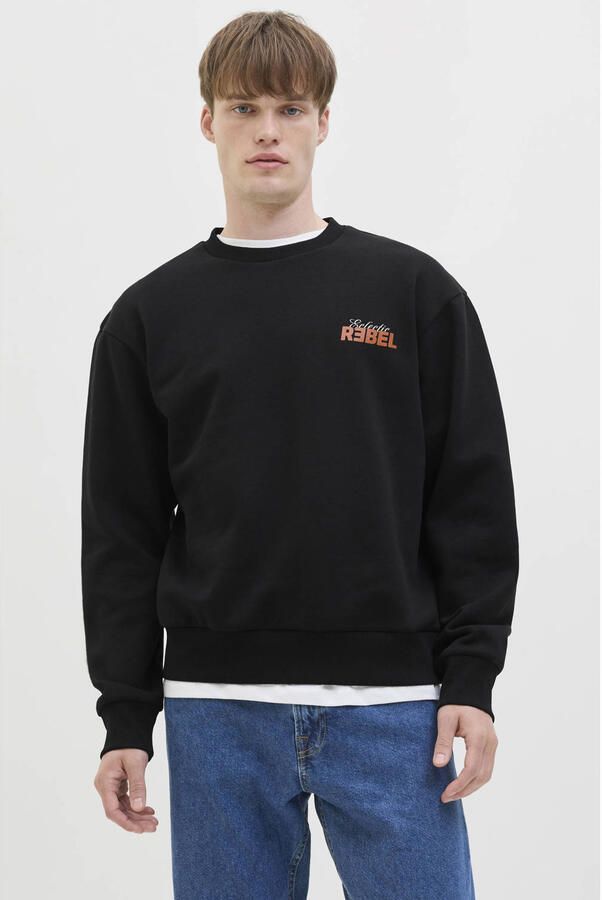 JJ Rebel Crew Neck Sweater Heren - Foto 3