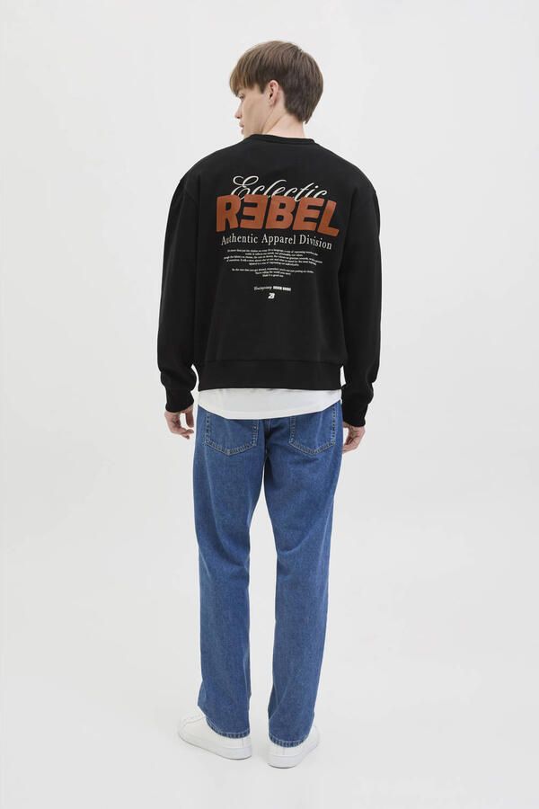 JJ Rebel Crew Neck Sweater Heren - Foto 2