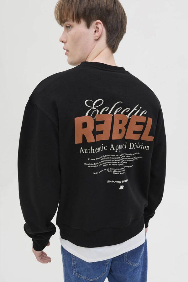 JJ Rebel Crew Neck Sweater Heren - Foto 2
