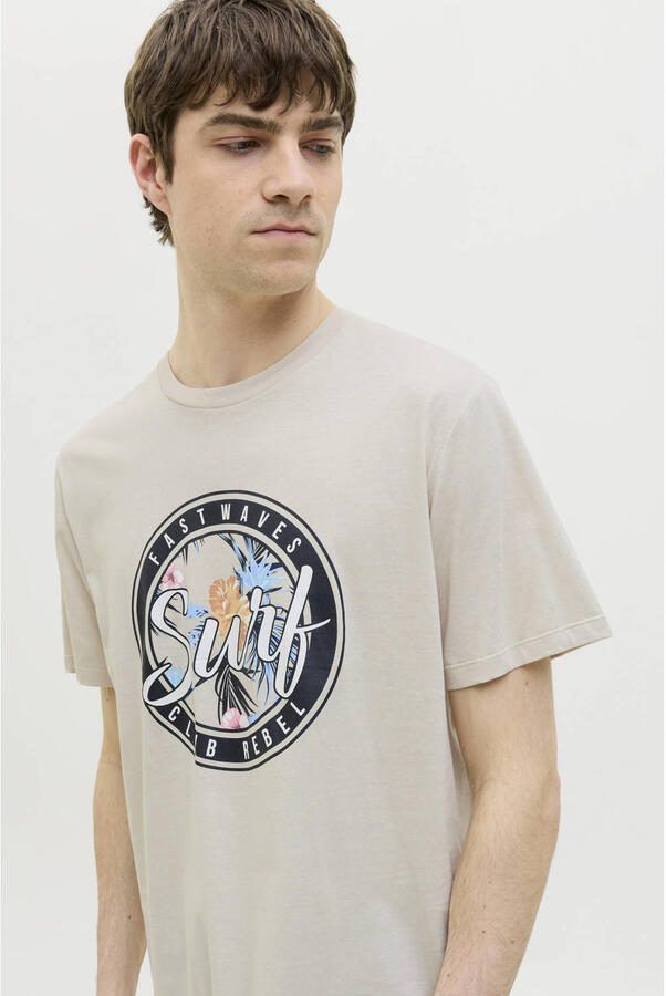 JJ REBEL T-shirt ecru - Foto 3