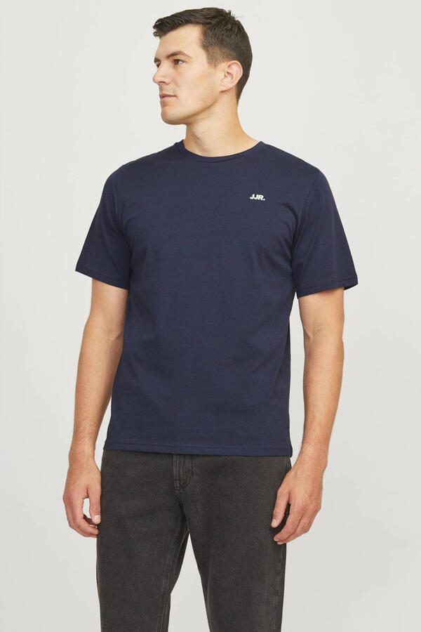 JJ REBEL regular T-shirt blauw