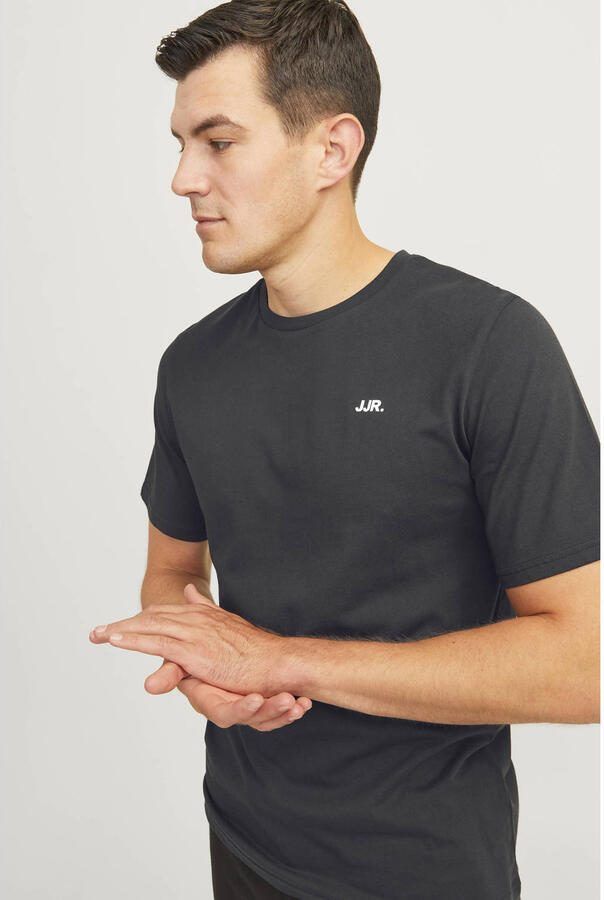 JJ REBEL regular T-shirt zwart - Foto 2