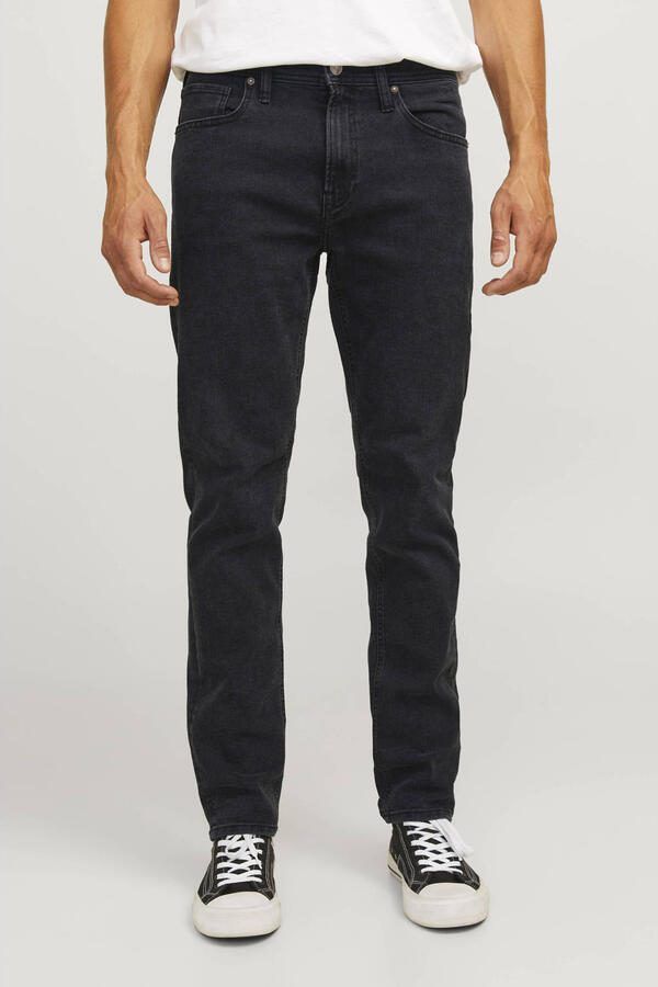 JJ REBEL tapered fit jeans JREBADAM black denim - Foto 3