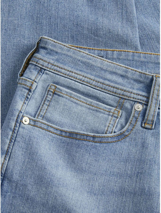 JJ REBEL tapered fit jeans JREBADAM blue denim