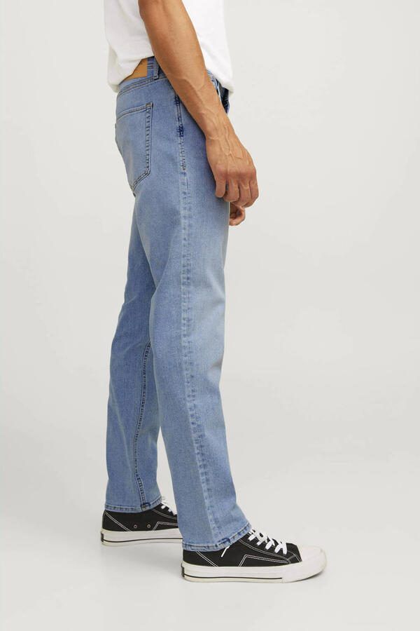 JJ REBEL tapered fit jeans JREBADAM blue denim - Foto 3