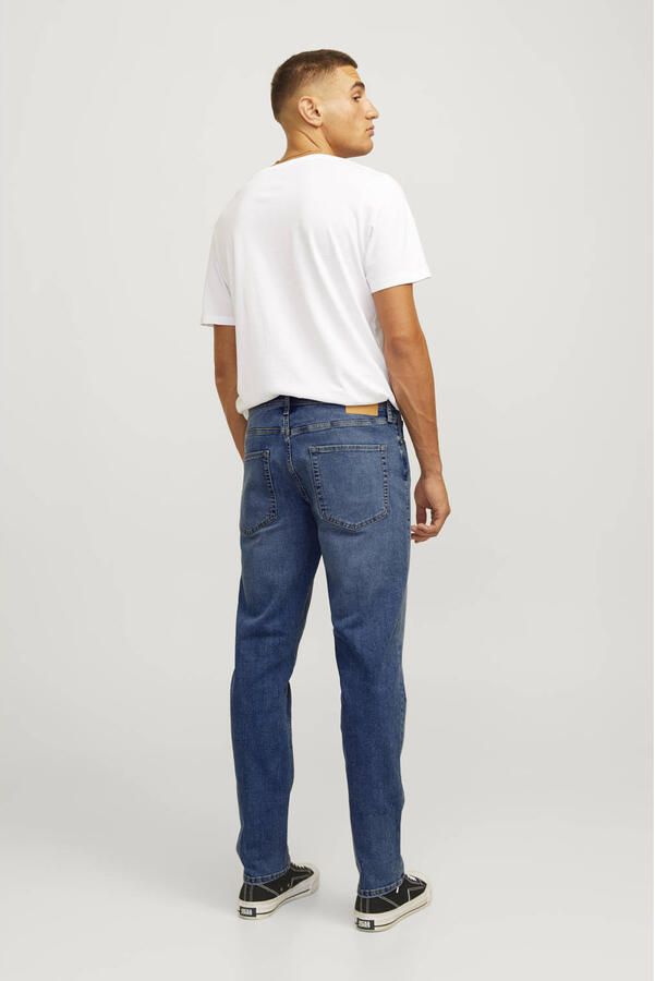 JJ REBEL tapered fit jeans JREBADAM dark blue denim - Foto 2