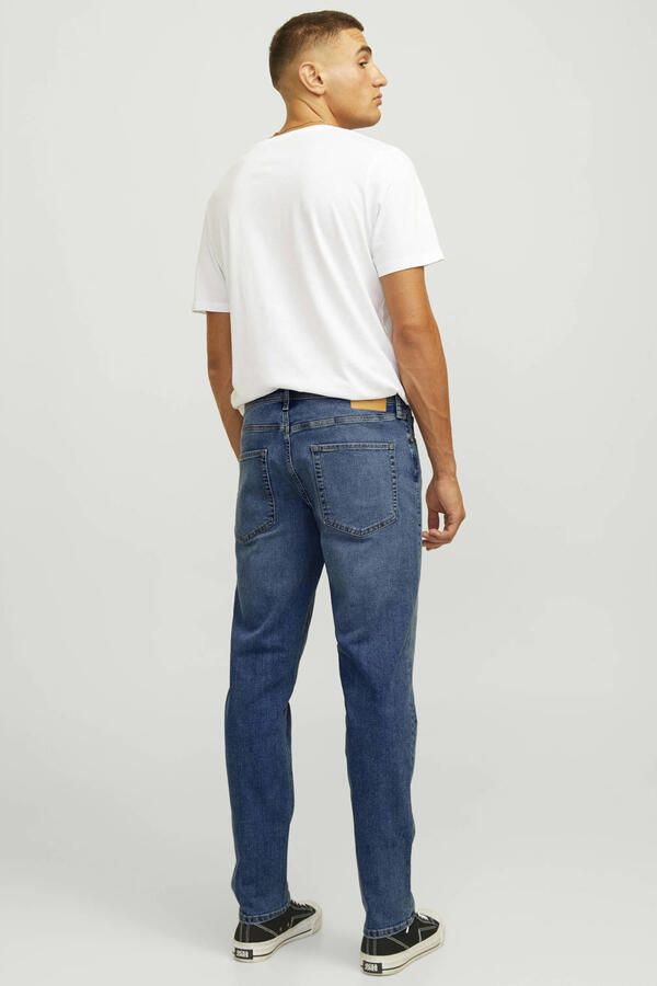 JJ REBEL tapered fit jeans JREBADAM dark blue denim - Foto 2
