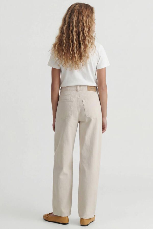 JJXX GIRL JXFUJI barrel jeans beige Meisjes Denim Effen - Foto 3