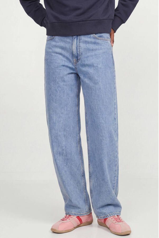 JJXX GIRL JXFUJI barrel jeans mediumblauw Meisjes Denim Effen