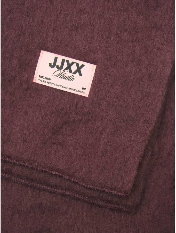 JJXX GIRL JXLESLIE sjaal donkerrood Meisjes Polyester Effen
