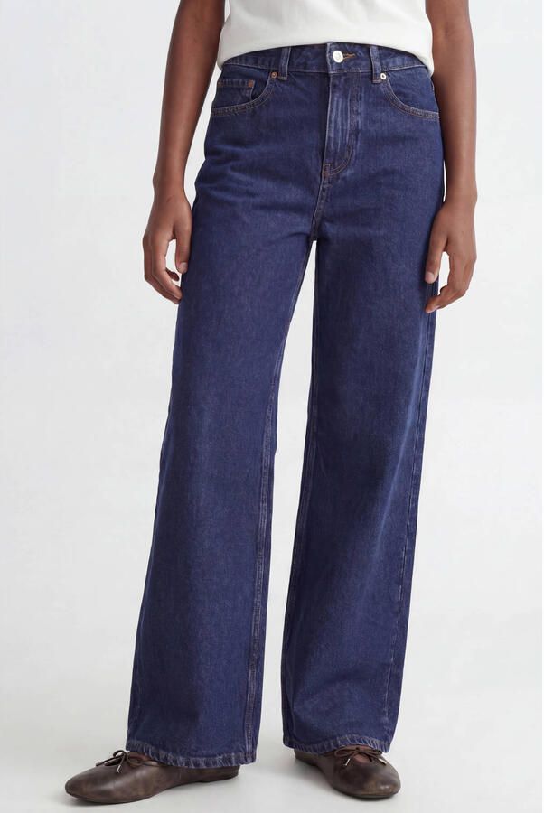 JJXX GIRL JXTOKYO high waist wide leg jeans mediumblauw Meisjes Denim