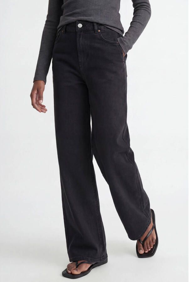 JJXX GIRL JXTOKYO wide leg jeans zwart