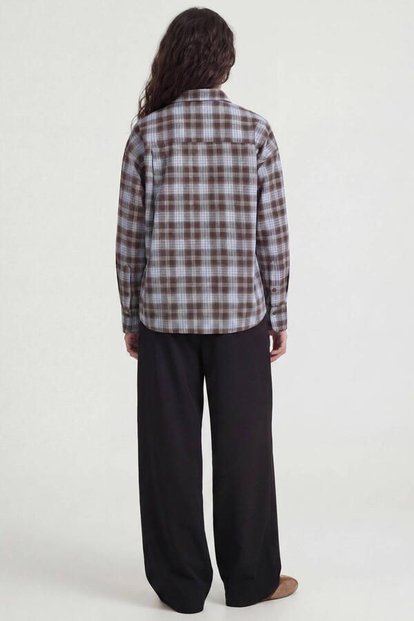 JJXX GIRL wide leg casual gebreide broek zwart - Foto 3