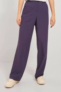 JJXX high waist regular fit pantalon JXMARY van gerecycled polyester felgroen
