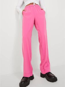 JJXX high waist regular fit sweatpants JXPOPPY roze