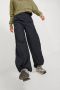 JJXX high waist wide leg broek JXYOKO COSY CARGO zwart - Thumbnail 1