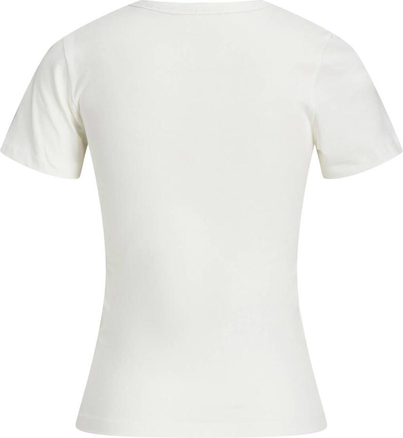 JJXX aansluitend T-shirt met print ecru - Foto 2