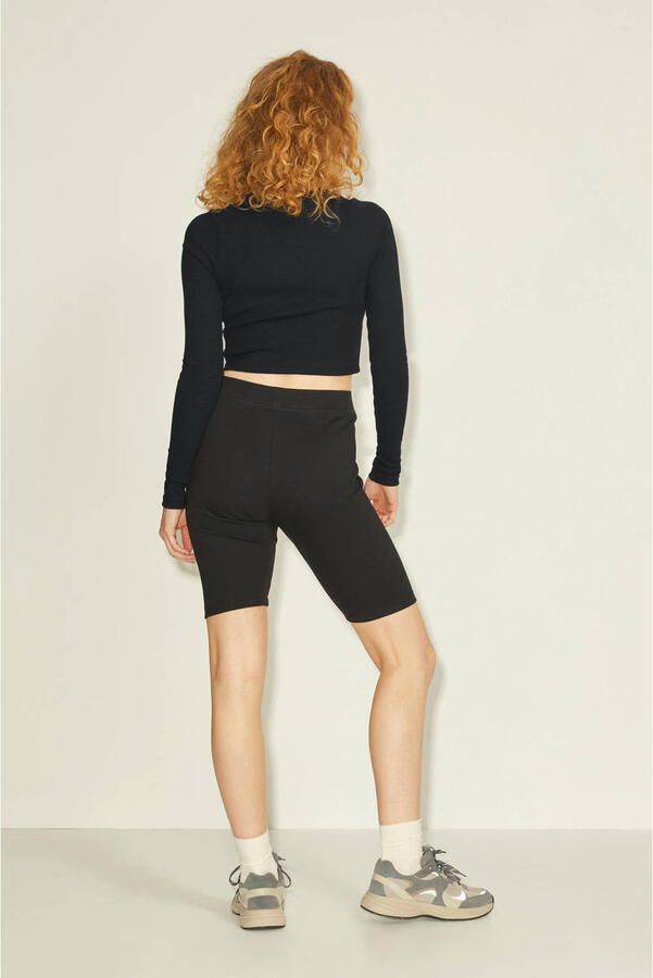 JJXX cropped ribgebreide longsleeve JXFELINE zwart - Foto 2
