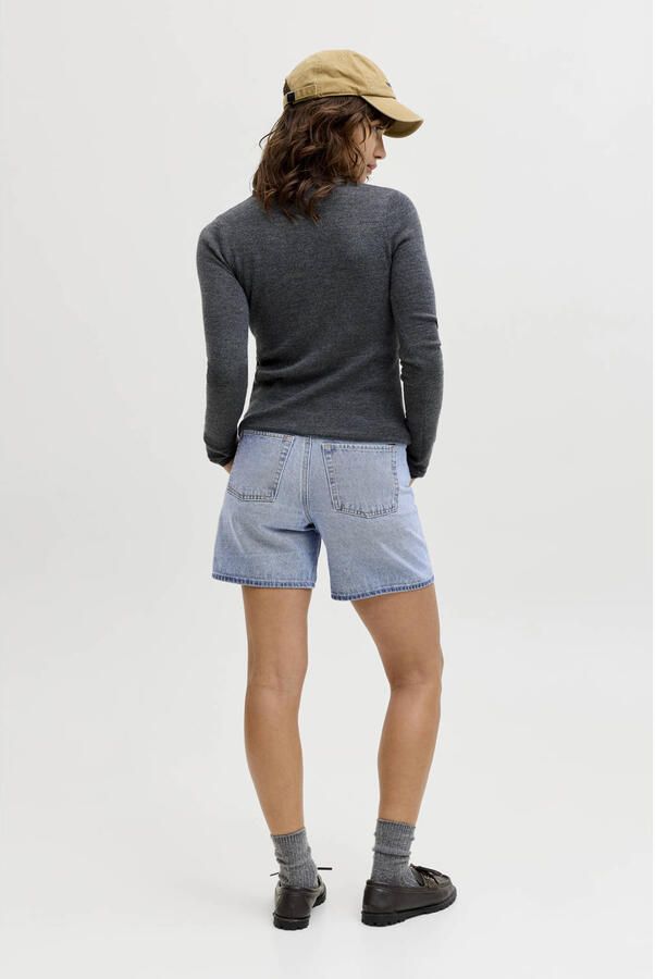 JJXX denim regular waist short light blue denim - Foto 3