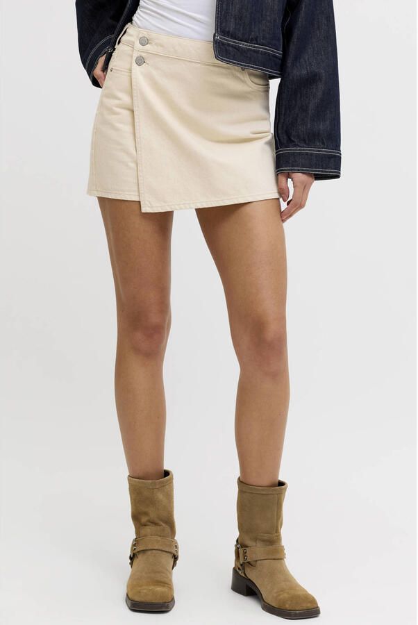 JJXX denim skort ecru