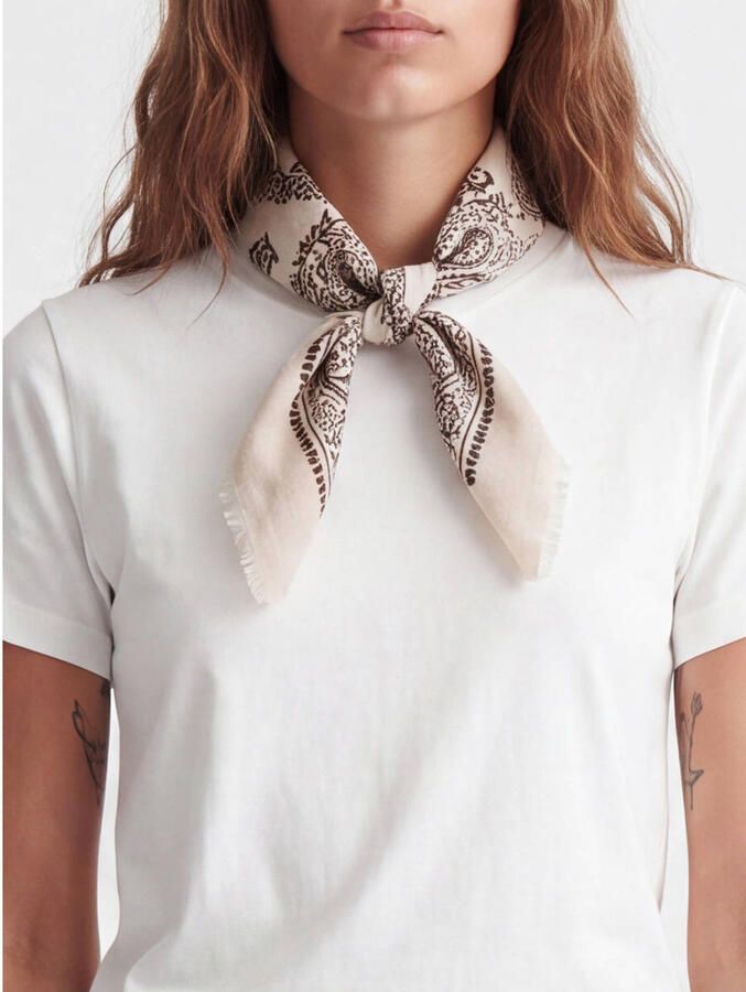 JJXX gebreide bandana JXCELIA ecru