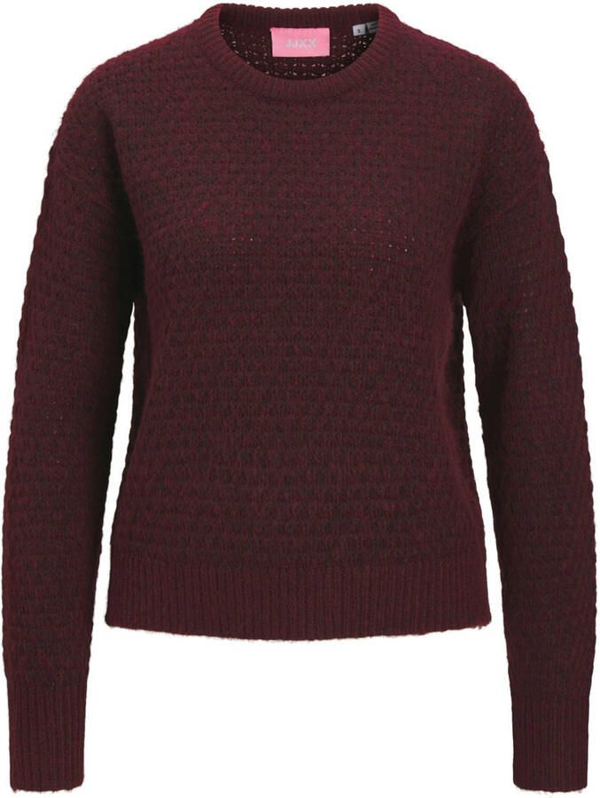 JJXX Gebreide pullover met ribboorden model 'MILLY' - Foto 3