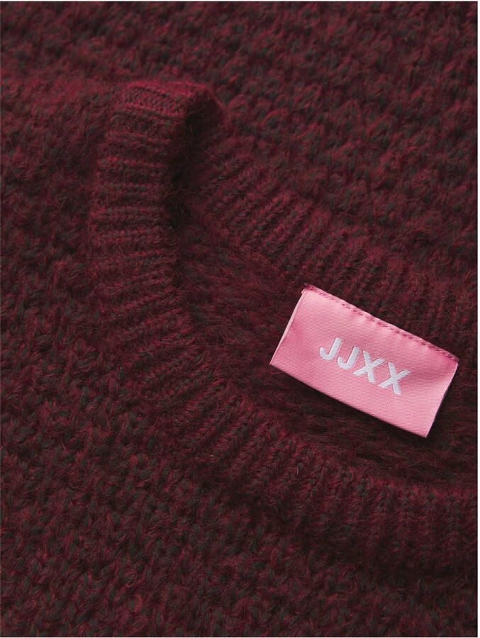 JJXX Gebreide pullover met ribboorden model 'MILLY'