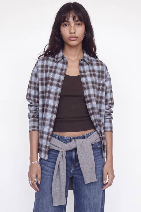 JJXX relaxed fit blouse met borstzak model 'JAMIE'