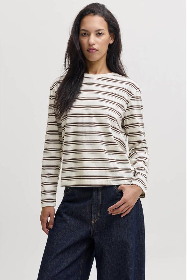 JJXX relaxed fit shirt met lange mouwen van puur katoen