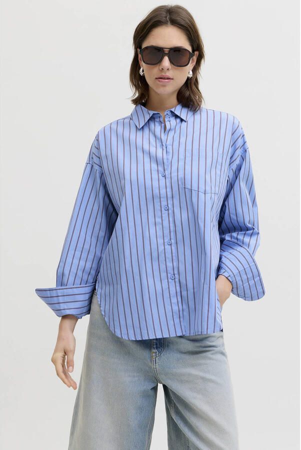 JJXX Overhemdblouse met knoopsluiting model 'JAMIE'
