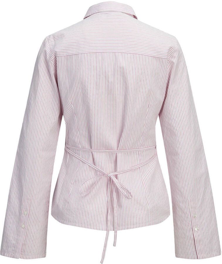 JJXX regular fit blouse met strikceintuur model 'CARO' - Foto 2