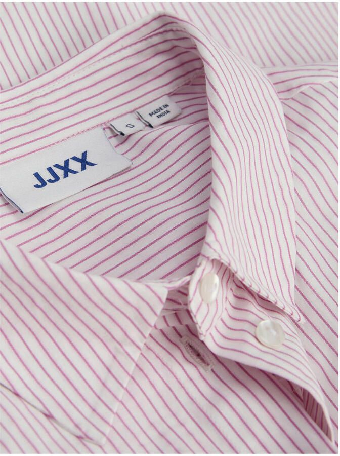 JJXX regular fit blouse met strikceintuur model 'CARO' - Foto 3