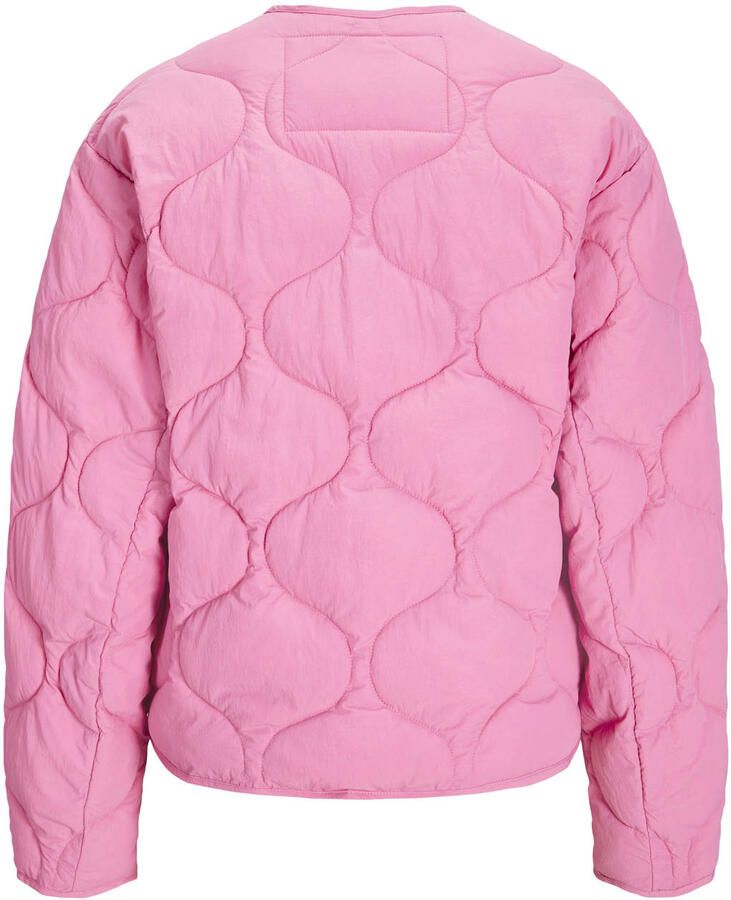 JJXX gewatteerde jas quilted roze - Foto 3