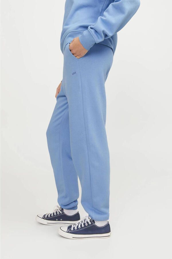 JJXX high waist loose fit joggingbroek JXABBIE blauw - Foto 2