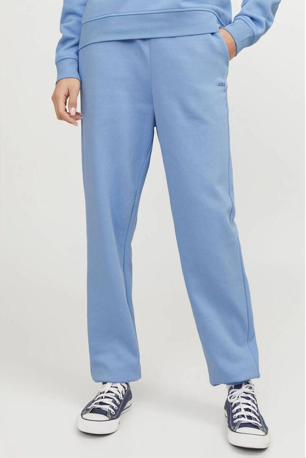 JJXX high waist loose fit joggingbroek JXABBIE blauw