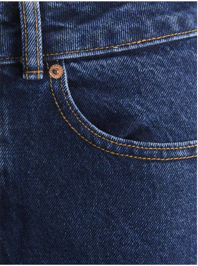 JJXX high waist wide leg jeans dark blue denim