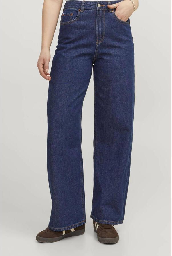 JJXX high waist wide leg jeans dark blue denim - Foto 2
