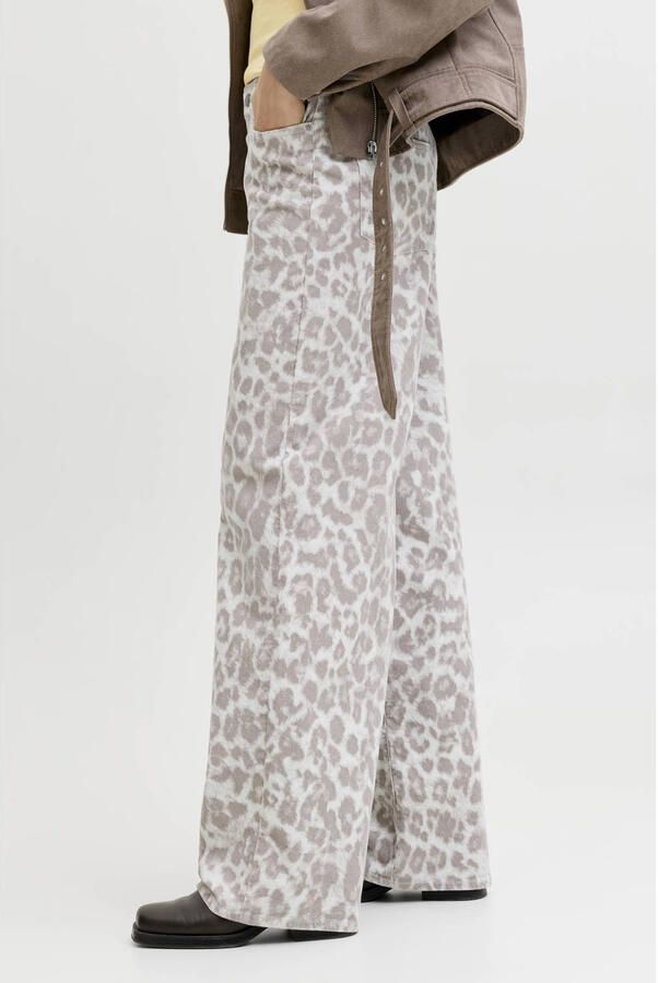 JJXX Wide fit corduroy broek in all-over look model 'GELLY'