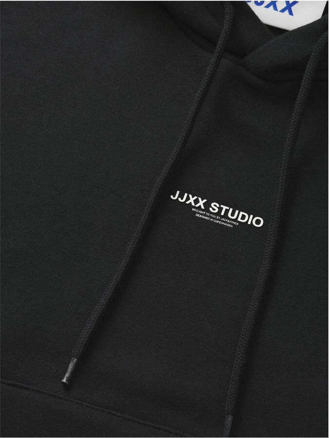 JJXX Hoodie met logo en kangoeroezak - Foto 3