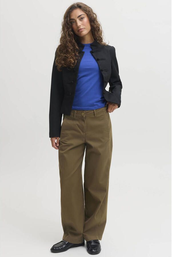 JJXX Jxhazel Kira Barrel Mw Pants Pnt Noos barrel jeans khaki - Foto 2