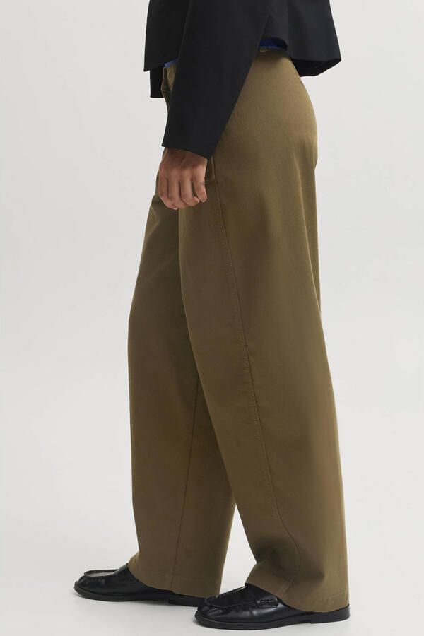 JJXX Jxhazel Kira Barrel Mw Pants Pnt Noos barrel jeans khaki - Foto 3