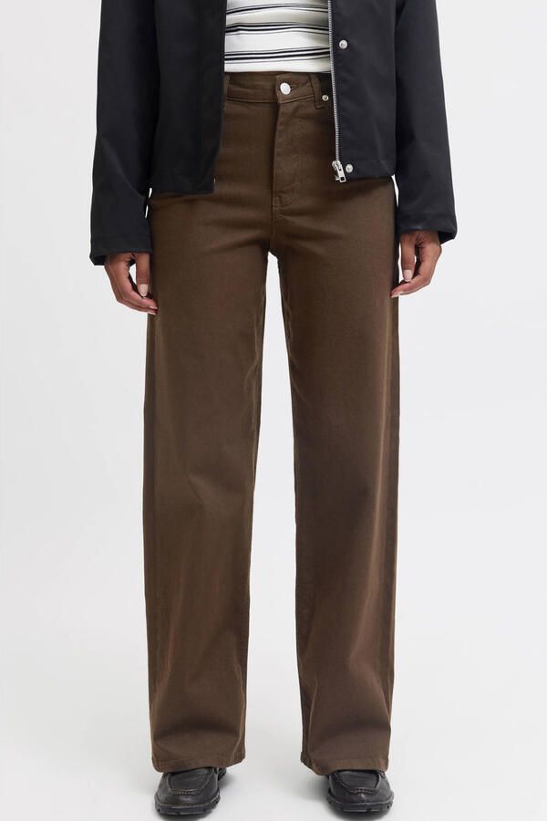 JJXX jxsarah tokyo leo wide hw pant pnt sn jeans bruin
