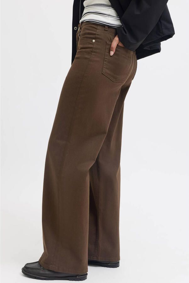 JJXX jxsarah tokyo leo wide hw pant pnt sn jeans bruin - Foto 3
