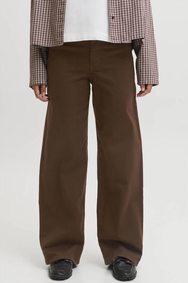 JJXX jxsarah tokyo leo wide hw pant pnt sn jeans bruin - Foto 2
