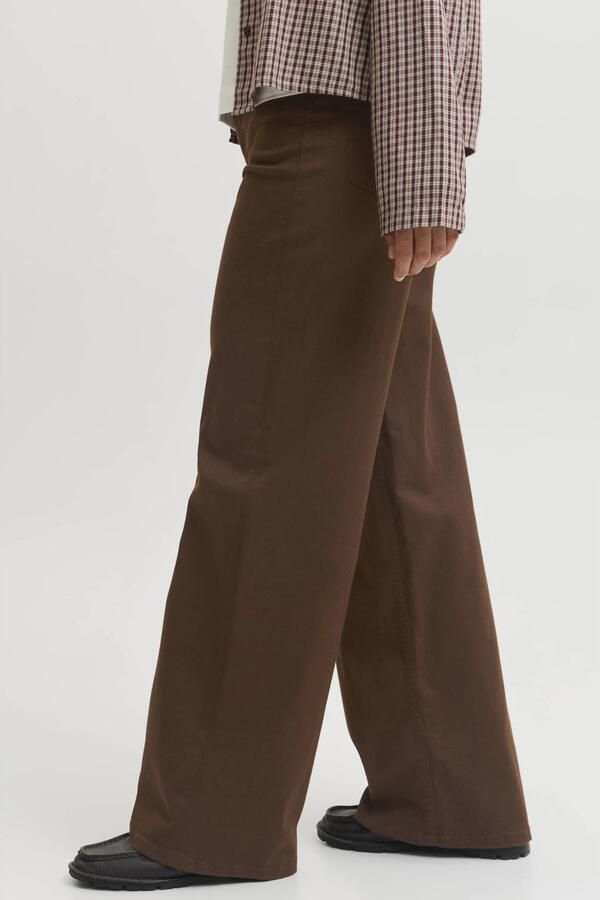 JJXX jxsarah tokyo leo wide hw pant pnt sn jeans bruin - Foto 3