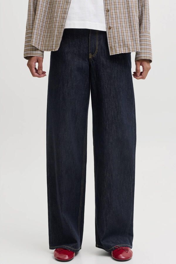 JJXX JXTOKYO WIDE HW C248 DNM NOOS jeans donkerblauw